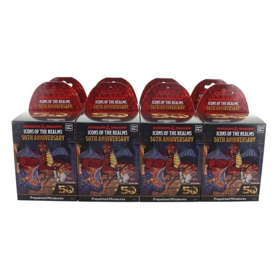 D&D Icons of the Realms: 50 aniversario - 8 ct. Ladrillo de refuerzo Foto 1 de 4