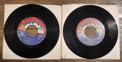 KISS Promo 45 Lot Debut Records! Nothin' To Lose & Strutter 1974 NEB 0004 0015 Foto 1 de 4