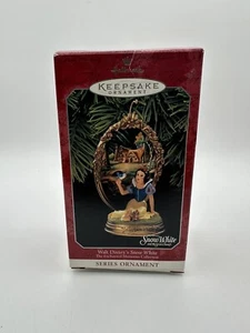 Vtg Hallmark 1998 The Enchanted Memories Collection Disney Snow White Ornament - Picture 1 of 5