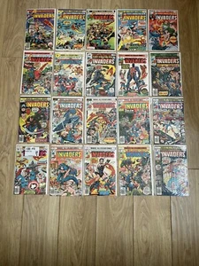 The Invaders #1 - #41 + Annual #1 COMPLETE RUN Marvel Comics Great Condition - Picture 1 of 6