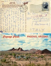 GUERRA, Tonino. Lettera manoscritta. Phoenix, Arizona, 1967