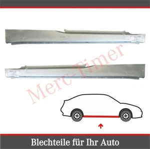 Seiten Schweller Paar Reparaturblech für Fiat 500 ab 2007 Links Rechts - Bild 1 von 7