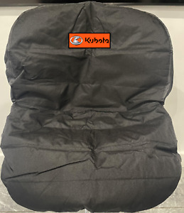 Will Fit KUBOTA Logo Heavy Duty Tractor Digger Seat Cover in BLACK or CAMO