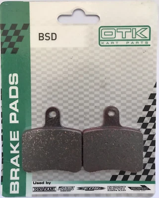 Go kart GENUINE OTK BSD FROM '16, TONY KART, EXPRIT, FA, KOSMIC, REAR BRAKE PADS - image 1 of 4
