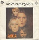 ABBA VOULEZ-VOUS / ANGELEYES UNIQUE LABEL 1979 RECORD YUGOSLAVIA 7" PS