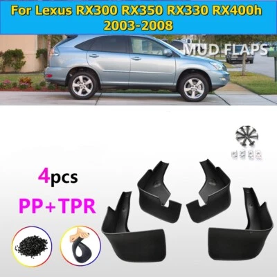Splash Mud Guards Flaps Fender Mudguards For Lexus RX300 RX350 RX330 2003-2008 - Image 1 of 4