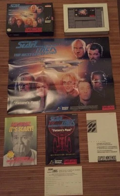 Star Trek: The Next Generation - Future's Past (Super Nintendo, 1994) - Image 1 of 2