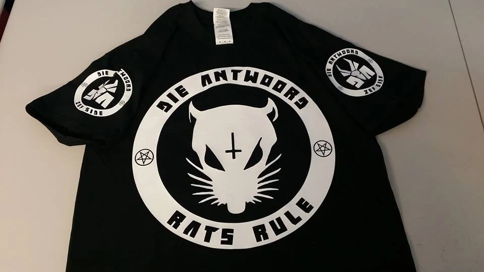 Camiseta Die Antwoord Hip-hop rap ZEF SIDE Ninja Yolandi mangas de rato - Imagem 1 de 1