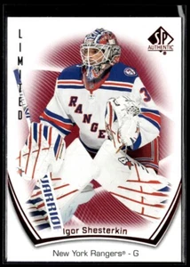 2021-22 Sp authentic limited red Igor Shesterkin #36 H7R2A - Picture 1 of 2
