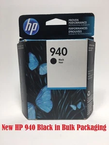 Cartucho de tinta negra original genuino HP 940 C4902A para impresora profesional Officejet OEM - Imagen 1 de 2