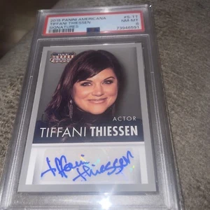 2015 Panini Americana Signatures S-TT Tiffani Thiessen Auto PSA 8 - Picture 1 of 1