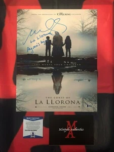 MARISOL RAMIREZ THE CURSE OF LA LLORONA SIGNED 11x14 PHOTO! BECKETT COA! HORROR! - Picture 1 of 1