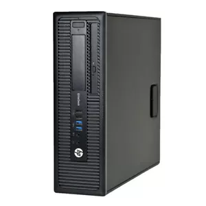 HP EliteDesk 800 G1 core i5 4670 3.40GHZ 16GB 256GB SSD 500HDD WIN11 Desktop PC - Picture 1 of 3