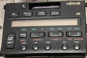 97-00 LEXUS SC300 SC400 AM/FM RADIO CASSETTE STEREO AUDIO PLAYER 86120-24292 - Picture 1 of 3