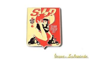 VESPA Metall-Plakette "SIP Open Day 2017" - Limitiert auf 200 Stück weltweit! - Bild 1 von 2
