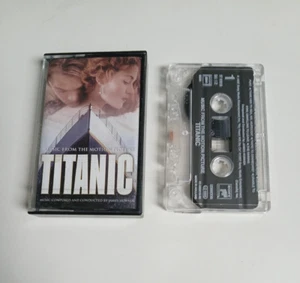 TITANIC MUSIC FROM THE MOTION PICTURE SOUNDTRACK CASSETTE TAPE SONY 1997 - Picture 1 of 1