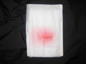 Kawaii sheer mesh tights w/pink tinted knees white nip lolita - Picture 1 of 2
