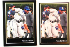 Ken Griffey Jr. (1) 1991 LARGE (Only) Black Border Gold BALLSTREET Card #20