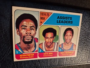 1975-76 Topps Assists Leaders Dave Bing/Nate Archibald #5 - Picture 1 of 1
