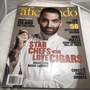 Cigar Aficionado November/December 2016 Mario Carbone Cover - Picture 1 of 6