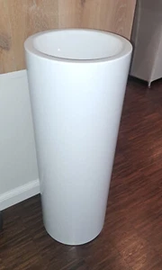 ALAPE Design Waschtisch-Säule, boden- u. freistehend, rund, weiß, Ø 329mm - Bild 1 von 3