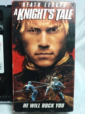 Heath Ledger A Knights Tale (VHS, 2001) - Image 1 of 3