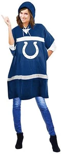 NFL Hoodie Poncho, 70.5 x 32-Inch Indianapolis Colts One Size Fits Most - Picture 1 of 6