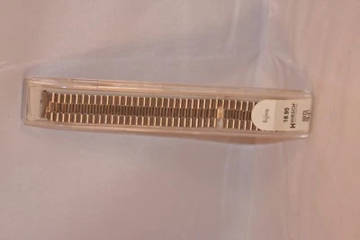 Nueva correa de reloj Hirsch flexible de acero inoxidable de 16 mm  Foto 1 de 3