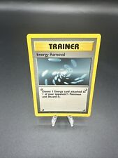 Pokemon TCG WOTC Trainer Base Set Energy Removal 92/102 #1551