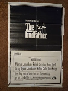 Póster original de la película El Padrino 1972 27x41 doblado MARLON BRANDO, AL PACINO - Imagen 1 de 5