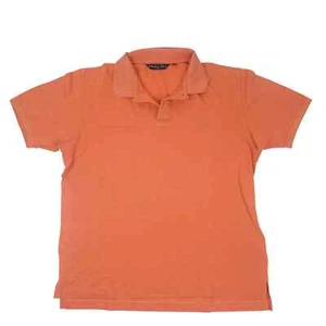 Vintage Christian Dior Sport Mens Large Polo Shirt Peach Orange - Picture 1 of 7