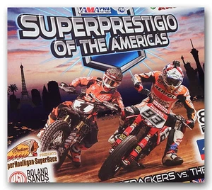 PROGRAMA DE PISTA CORTA PLANA DE MOTOCICLETA SUPERPRESTIGIO JARED MEES FRANC SERRA Y - Imagen 1 de 8