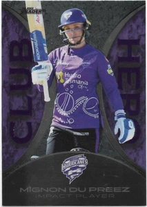 2022/ 23 Cricket Traders Club Hero Parallel (CHP12) M. DU PREEZ Hurricanes 68/70 - Picture 1 of 1