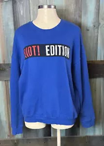 Paramore Riot! Edition Merch Sweatshirt blau Rundhals XXL - Bild 1 von 4