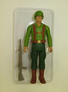 Figura de Reacción Greenshirt Trooper Piel Tostada 3.75" GI Joe Nueva Super7 2021 - Imagen 1 de 3