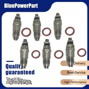 6PCS New Fuel Injectors Fits For Toyota 2B/B 2J/2H Type 2 - Picture 1 of 4