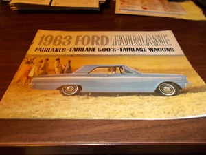 1963 Ford Fairlane Sales Catalog/ December Sale with FREE Shipping - Picture 1 of 4