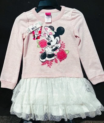 Vestido Disney Minnie Mouse Niñas Talla 6 Nuevo Con Etiquetas Orig. $36 Foto 1 de 3