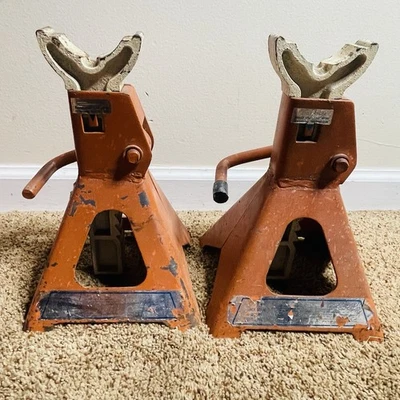 Soportes Jack ajustables de 3 toneladas Foto 1 de 4