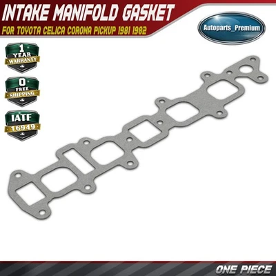 Junta de colector de admisión de motor para camioneta Toyota Celica Corona 1981 1982 L4 2,4 L Foto 1 de 4