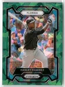 2024 Panini Prizm #66 Hanley Ramirez Green Ice - Picture 1 of 2
