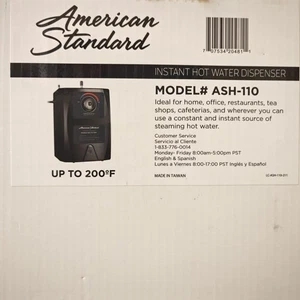American Standard ASH-110 Instant Heißwasserspender ASH-110 - Bild 1 von 2