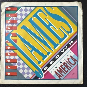 JAMES BROWN - LIVING IN AMERICA 7" Vinyl Single EX CONDITION - Imagen 1 de 2
