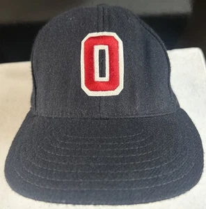 VTG Wool Ohio State Buckeyes Block O Hat Snapback Adult USA Made Union Made - Picture 1 of 5