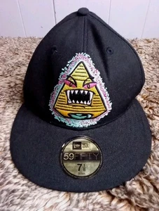 МИШКА Mishka ADIO New Era 59 Fifty 100% Wool Fitted Hat Size 7 1/8 - Picture 1 of 9