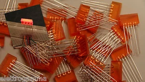 BARRA LED composta da 3 led indipendenti ROSSO/ARANCIO luce diffusa tradizionale - Foto 1 di 1