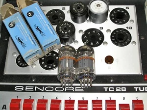 2 Tubos de audio RCA 7058 (12AX7 12AX7A ECC83) NUEVO EN CAJA NUEVO código de coincidencia de fábrica 72-43 - Imagen 1 de 5