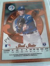 1996 LEAF  STEEL */ BRONZE/* PROMO #62/77 TOR. BLUE JAYS SHAWN GREEN