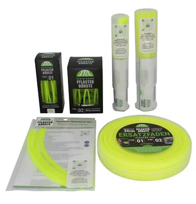 Ersatzfäden Spezialfäden Sauerländer Pflasterbürste Typ I II Unkrautbürste Rolle