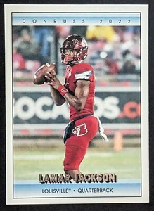 Lamar Jackson Louisville Cardinals 2022 Panini Chronicles Draft Picks #20 Card - Picture 1 of 2